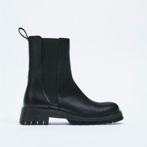 Zara mid-calf boots